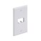 Panduit CFP2WH 1Gang 2Port Faceplate White