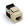 Leviton Cat 5E 8Wire QuickPort Adaptor Jack 10Pack 5G108AI5 Ivory