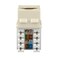 Skywalker Construct Pro Cat6 Keystone Jack Light Almond