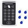 BSTUOKEY Door Access Control Keypad StandAlone Password RFID Reader5PCS Keyfob Keychain for Entry Home Security Access Controller
