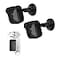 HOLACA Blink Outdoor 3 Camera Wall Mount and Protective Cover with Blink Sync Module 2 Outlet Mount for Blink Security Camera System
