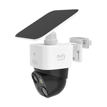 Koroao Gutter Mount Bracket Compatible with Eufy Security SoloCam S340SoloCam E30E42Solar Security Camera1packWhite