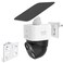 OWOKISO Gutter Mount for eufy Security Solocam S340 Solar Security Camera White