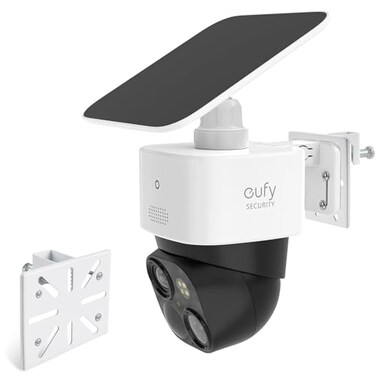 OWOKISO Gutter Mount for eufy Security Solocam S340 Solar Security Camera White