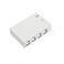 Leviton QuickPort Surface Mount Housing 4Port 410894WP White