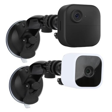 VVHOOY 2 Pack Window Mount Compatible with Blink Outdoor 44th GenOutdoor 2KBlink Mini 2K MiniXT XT2Adjustable Suction Cup Mount Security Camera Bracket for Window Glass WallNo Drilling