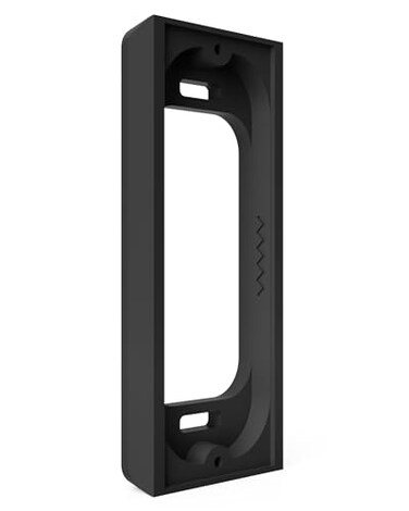 Hidden River Lab 05 Mounting Spacer for Wired Video Doorbell Plus Previous Gen Flush Mount Adapter Black