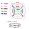 Lighfast Universal Wall Mounting Bracket with 2 Loops Vertical Pole Mount Adapter for CCTV Security Camera PTZ Dome Indoor Outdoor AP Access Point Client CPE