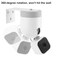 UYODM 2024 Upgrade Wall Mount Compatible for Blink Mini Pan Tilt Camera Mounting Bracket for Blink Mini Pan Get The Best ViewExtended Celling Mount 2Pack