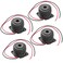 Manesi Active Electronic Buzzer Alarm Sounder Continuous 90dB Beep Speaker DC12V 4Pcs