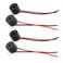 E-outstanding Eoutstanding Buzzer Alarm 4PCS DC 612V Active Buzzer Wired Mini Connector Tone Sounder Speaker Electronic Alarm Ringer Buzzers 85dB