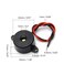 Fielect DC 12V 90dB Active Electronic Buzzer Alarm Sounder Continuous Sound Beep Speaker