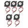 RuiLing 5Pack DC 324V 85 dB Active Piezo Buzzer Piezoelectric Sound Beeper Continous Sound Car Accessries Black