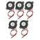 RuiLing 5Pack DC 324V 85 dB Active Piezo Buzzer Piezoelectric Sound Beeper Continous Sound Car Accessries Black