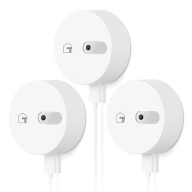 TREATLIFE WiFi Presence Sensor 3 Pack 24G mmWave Radar Smart Motion Sensor Wired Support AlexaGoogle Home Realtime Human Occupancy Sensor No Hub Required
