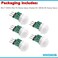 WWZMDiB 5Pcs AM312 Mini Pir Motion Sensor Module HCSR312 IR Human Sensor for Arduino