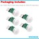 WWZMDiB 5Pcs AM312 Mini Pir Motion Sensor Module HCSR312 IR Human Sensor for Arduino