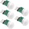 WWZMDiB 5Pcs AM312 Mini Pir Motion Sensor Module HCSR312 IR Human Sensor for Arduino