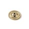 khtumeware 10 Pack Champagne Bronze Backplate for Cabinet Knobs Satin Brass Cabinet Hardware Knob BackplateBack Plate