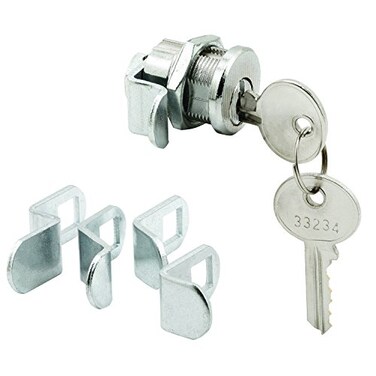 PRIME-LINE PrimeLine MP4944 Mail Box Lock 5Cam 5Pin 1316 In Threaded CounterClockwise Single Pack Nickel