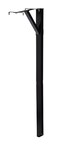 ARCHITECTURAL MAILBOXES Architectural Mailboxes Drivein Post Kit Galvanized Steel Mailbox Post Compatibility Code A B SDPK00AM Black