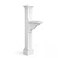 Mayne Manchester Single Arm Mail Post White 26in L x 9in W x 58in H Manchester Post Arm Hardware Kit 5852W