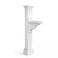 Mayne Manchester Single Arm Mail Post White 26in L x 9in W x 58in H Manchester Post Arm Hardware Kit 5852W