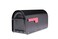 ARCHITECTURAL MAILBOXES Architectural MAILBOXES 5560BR10 Architectural Mailboxes Sequoia Post Mount Mailbox Large Black