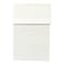 NACH Mailboxes for Outside Wall Mount 15 x 10 x 4 inches White Mailboxes for Outside Waterproof Mailbox Wall Mount with Newspaper Holder The Milano Mailbox