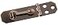 Hillman 852402 34 x 234 Solid Brass Decorative Mini Hasp with Hook Antique Brass Finish 1Pack