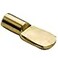 Desunia 14 Spoon Style Cabinet Shelf Support Pegs Polished Brass 25 Pack