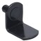 Desunia 5mm 25 Pack Bracket Style Cabinet Shelf Support Pegs L Clips for Kitchen Bookcase Black