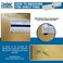 Rok Hardware 14 LShaped Shelf Support Pin with Hole Brass 100 Pack