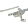 PRIME-LINE PrimeLine H 3549 Aluminum Finish OffSet LeftHand Jalousie Operator Single Pack