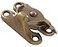 Hillman Hardware Essentials 851833 Sash Lock Crescent Brass
