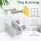 AUSWAUR Window Locks 6 Sets Window Locks Security with Key Adjustable Aluminum Sliding Window Security Safety Locks Child Proof Security Lock Stoppers for Vertical Horizontal Sliding Window