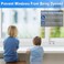 HYIEOU Sliding Window Locks 2 Sets Secure Window Lock with Key Window Locks for Up and Down Windows Horizontal Sliding Windows Adjustable Window Lock Sturdy and Durable Does Not Deform