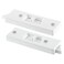 PRIME-LINE PrimeLine MP2598 White Vinyl Vertical Hung Sliding Window Lock 1 Pair