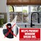 SECURITYMAN SecurityMan Window Security Bar Easy Install for HorizontalVertical Windows Adjustable Window Lock Bar Child ProofHeavy Duty Iron Extendable 1425 to 37 Security Bars for Windows White