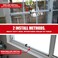 SECURITYMAN SecurityMan Window Security Bar Easy Install for HorizontalVertical Windows Adjustable Window Lock Bar Child ProofHeavy Duty Iron Extendable 1425 to 37 Security Bars for Windows White