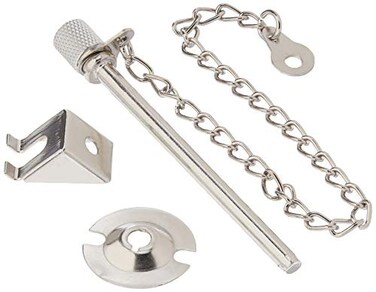 ProTool Pro 55201 Window Guard Pin Lock Set for Sliding Doors and Windows ExtraLong 312 Pin