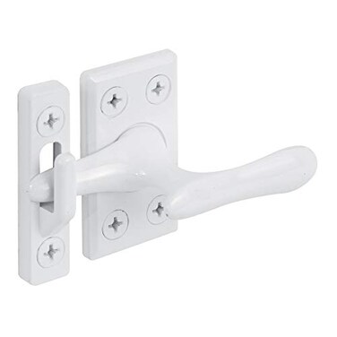 PRIME-LINE PrimeLine U 9936 Diecast with White Finish Casement Window Sash Lock Single Pack