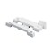 PRIME-LINE PrimeLine Slim Line Sliding Window Sash Lock 214 in Hole Centers Diecast Zinc WhitePainted Single Pack