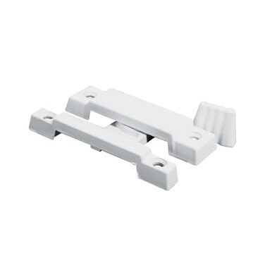 PRIME-LINE PrimeLine Slim Line Sliding Window Sash Lock 214 in Hole Centers Diecast Zinc WhitePainted Single Pack
