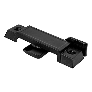 PRIME-LINE PrimeLine F 2589 Sash Lock for Vertical and Horizontal Sliding Windows Replace Broken Sash Locks for Additional Home Security 214 Mounting Hole Centers Black Diecast Single Pack