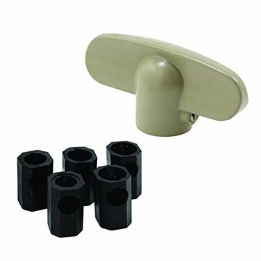 PRIME-LINE PrimeLine H 3895 Universal Driftwood TeeCrank Casement Window Handle 2 Pack