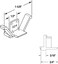 PRIME-LINE PrimeLine L 5624 Clear Plastic Window Screen Retainer Clips 4 Pack