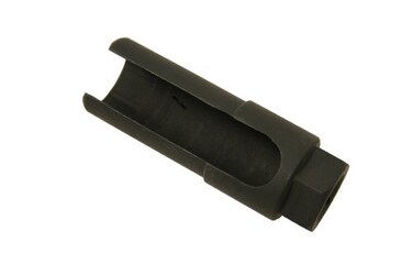 CTA Tools 2064 Thin Wall Oxygen Sensor Socket 78 22mm 90mm Long O2 Sensor Removal Tool with 12 Square Drive and 1 Hex Drive