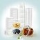 SUCITY 120 Sets Small Plastic 1oz Condiment Cups with Lids Portion Cups for Lunch Party Trips