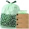 CLEANOMIC Cleanomic Compostable 13 Gallon Trash Bags with Drawstring 3 Pack 75 Count BPI Certified For Kitchen Compost